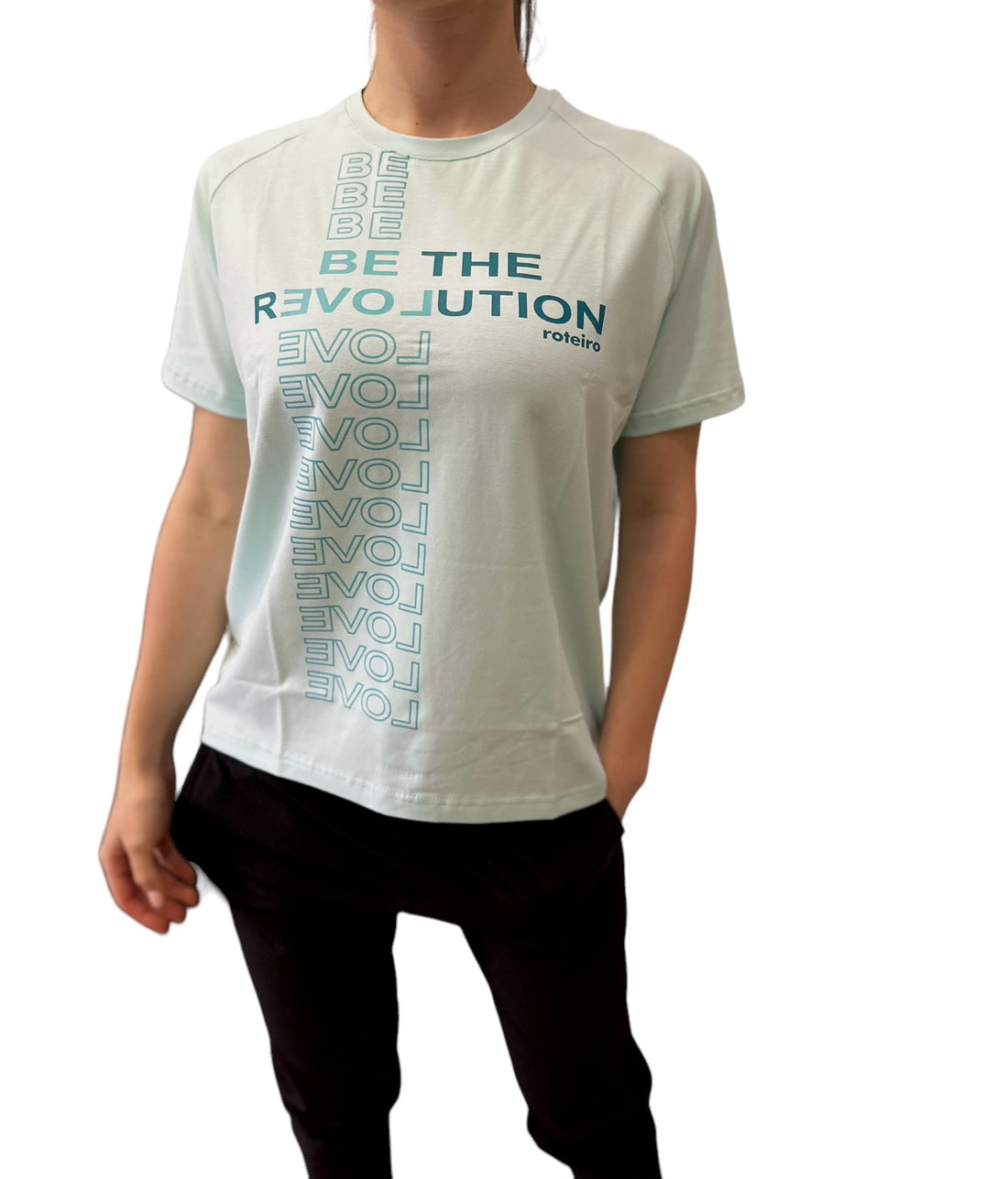 Дамска тениска Revolution Light Blue