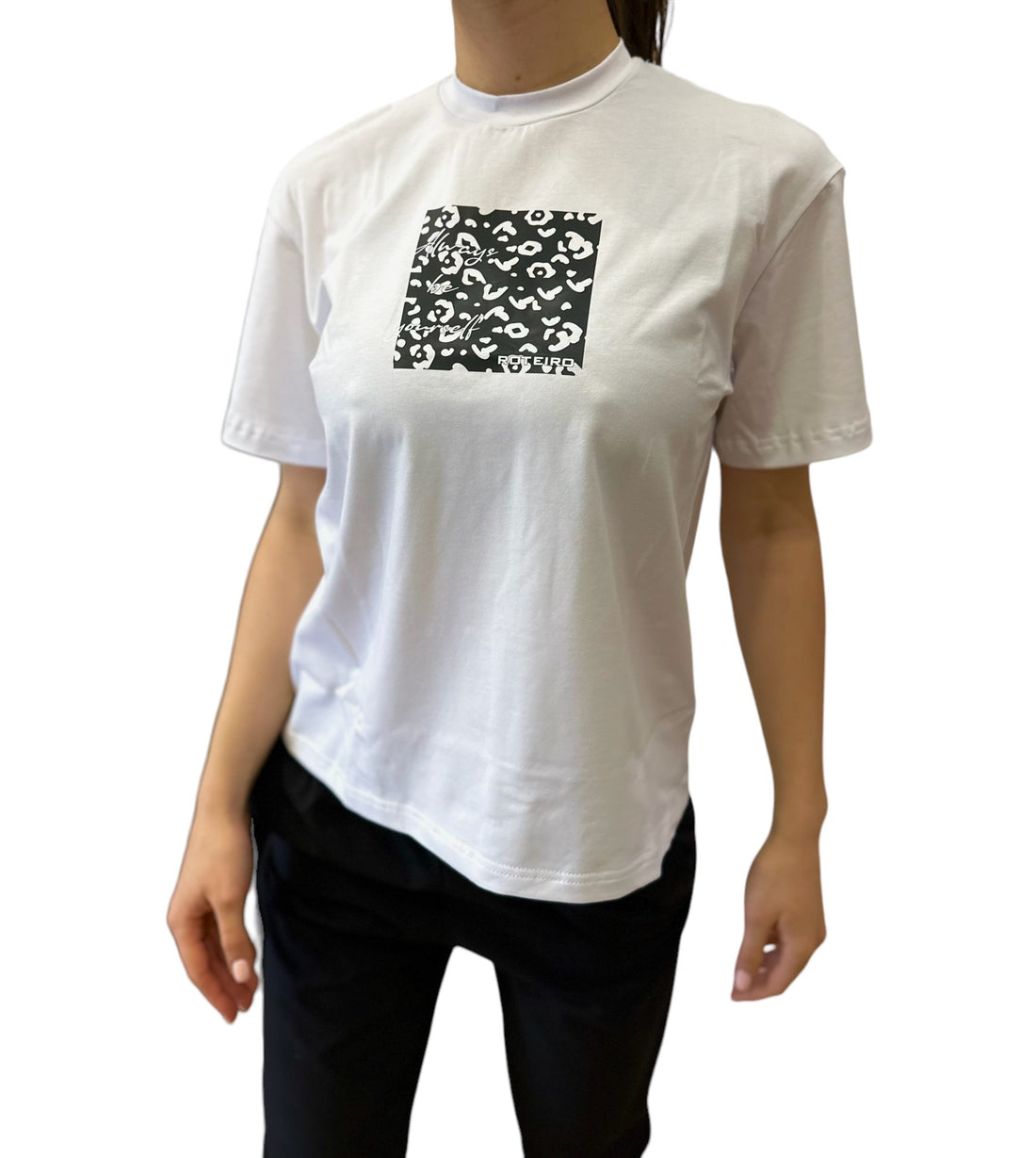 Дамска тениска SquareInk White / EUR 12.27