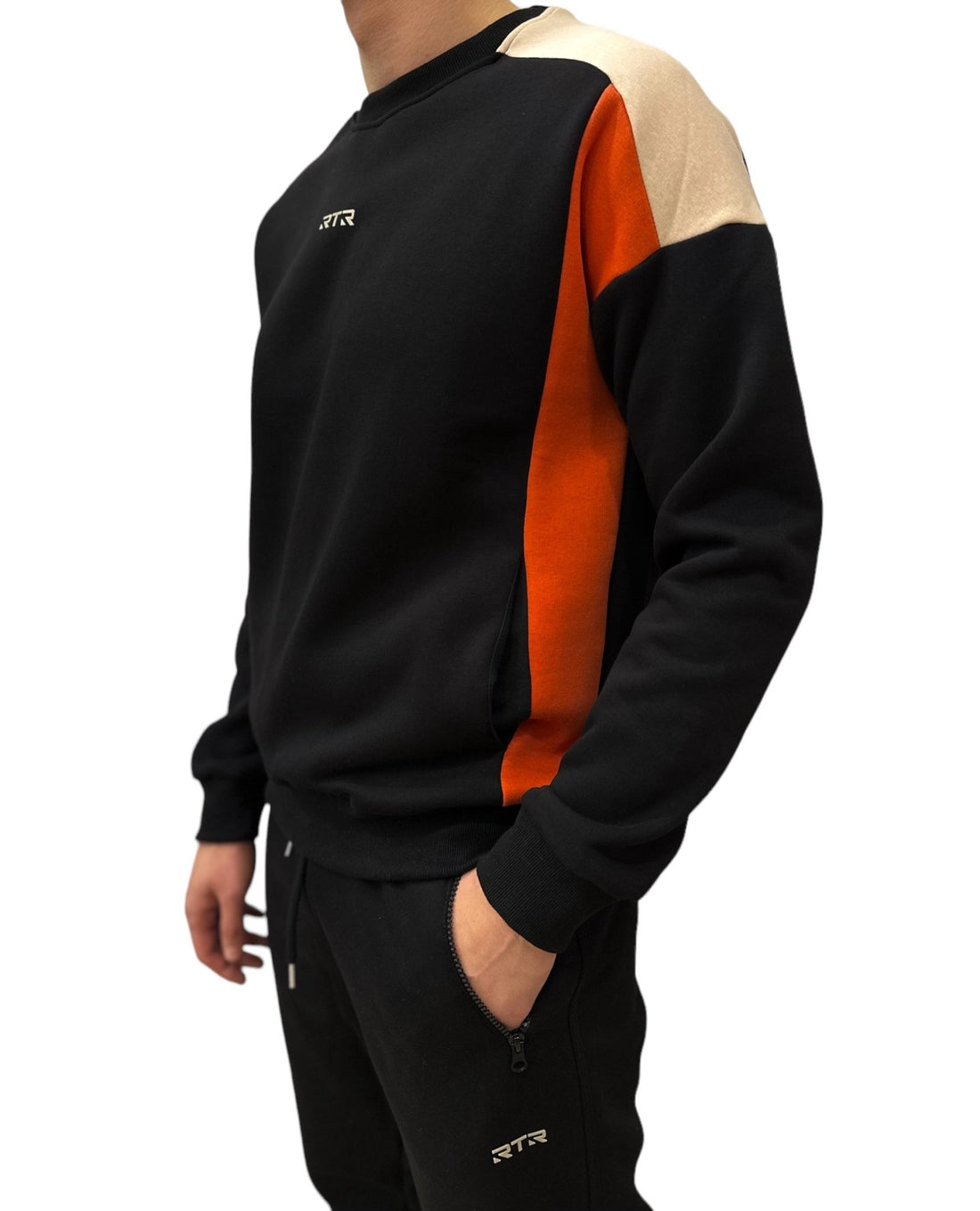 Мъжки екип Black/Orange Fusion